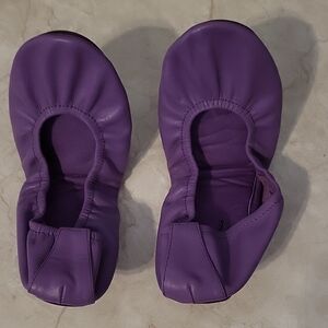 Purple Ballet Flats